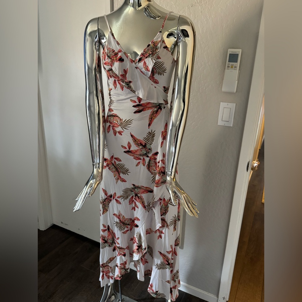 Veronica M. Floral Wrap Maxi Dress